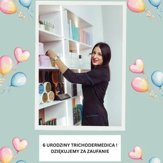 🎂Świętuj z nami 6 urodziny TRICHODERMEDICA!🎈

♥️Chcielibyśmy z całego serca podziękować Wam za zau