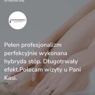 #trichodermedica #hybrydastopy #pedicure