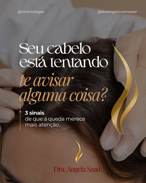 Seu cabelo pode estar tentando te avisar que algo não está bem.

Queda excessiva, afinamento dos fio