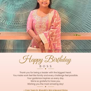 Some people lead teams. You built a family. Happy Birthday, Boss!!!! here’s to celebrating you today