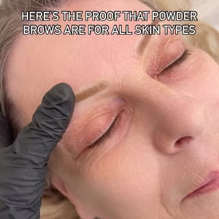This is why we love powder brows. #brows #powderbrows #browtattoo #portlandtattoo