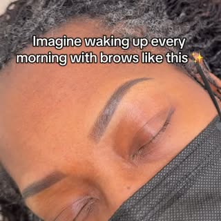 When you wake up with the most perfect brows ✨
DM to book 

#powderbrows #browtattoo #cosmetictattoo