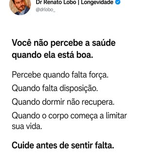 A saúde costuma ser silenciosa quando está tudo bem.

O problema é que muita gente só começa a olhar