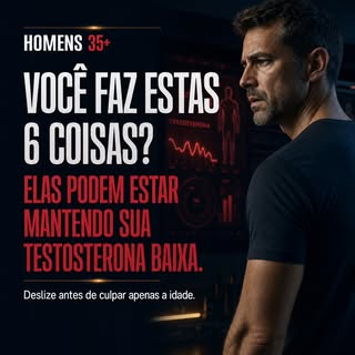 Como aumentar a testosterona naturalmente depois dos 35?

Antes de procurar um “booster”, olhe para 