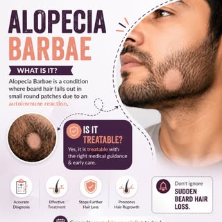 Alopecia Barbae: Understanding Beard Hair Loss 🧔

Is your beard experiencing sudden hair loss? You 