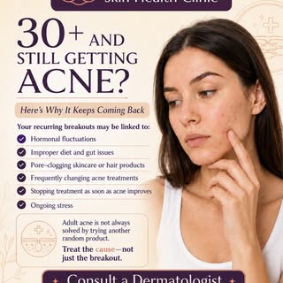 Tired of stubborn adult acne that just keeps coming back? 🛑 Breaking out shouldn’t be a lifelong st