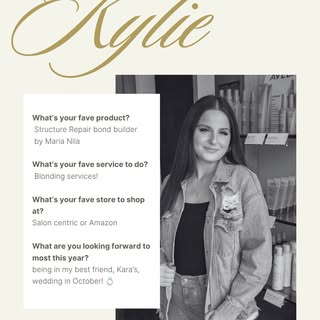 Kylie currently works in South Lyon Thursday-Saturday + is fully booked this coming week. If you wan