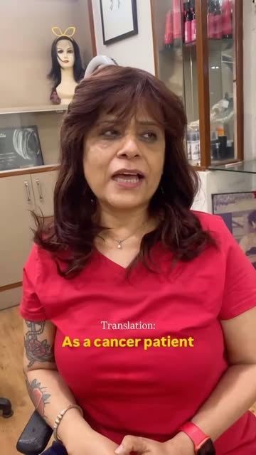 She came looking for a wig to restore her natural appearance. Had lost hope. But on finding what she