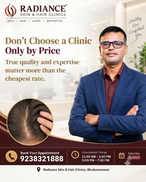 Don’t Choose a Hair Clinic Only by Price | Quality & Expertise Matter

Hair restoration is not just 