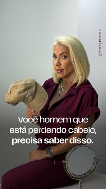 A calvície não começa quando a falha aparece.

Antes disso, os fios podem afinar, perder densidade e