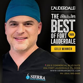 🏆 We did it again! Proud to be named Best Hair Transplant Specialist in Fort Lauderdale Magazine’s 