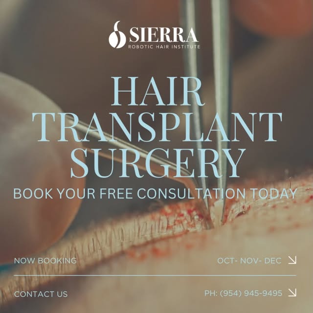 At Sierra Robotic Hair Institute, we don’t just treat the symptom.. We address the root cause for la