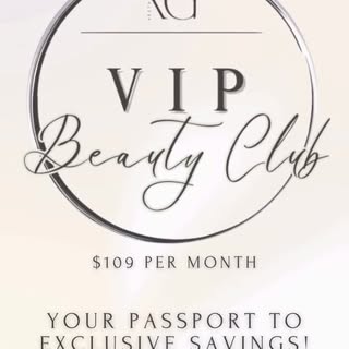 KG VIP Beauty Club Membership. Here’s how it works…

Your $109/month membership is credit for you to