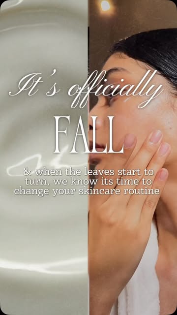 Cooler air pulls moisture out of everything—including your skin. 🍂 Here are 3 things we would chang