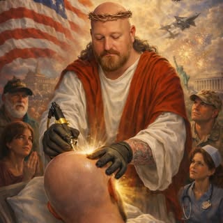 Just an image of me as a Scalp Micropigmentation Artist..