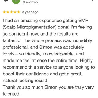 Such a great review from this lovely lady. It was a real pleasure doing her SMP for her.