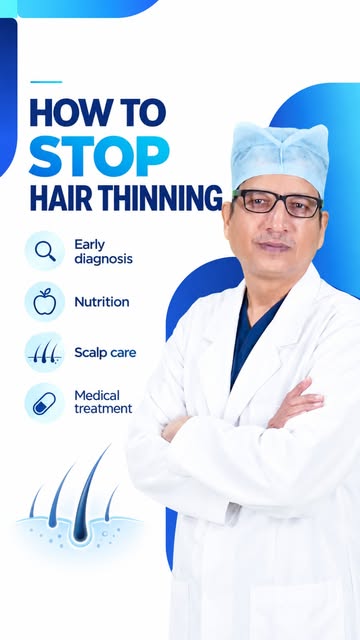 Right Treatment at the right time can save your hairs, Don't take hair thinning and hair fall lightl