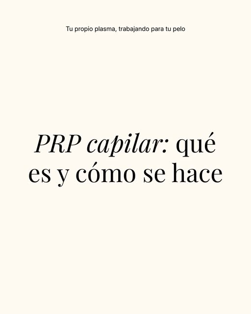 ¿Has notado más caída o menos densidad en tu cabello? El PRP capilar puede ser una opción en determi