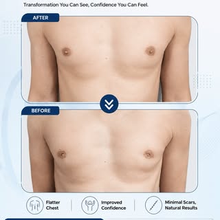 ✨ CONFIDENCE RESTORED. NATURALLY. ✨

Say goodbye to unwanted chest fullness and hello to a more masc