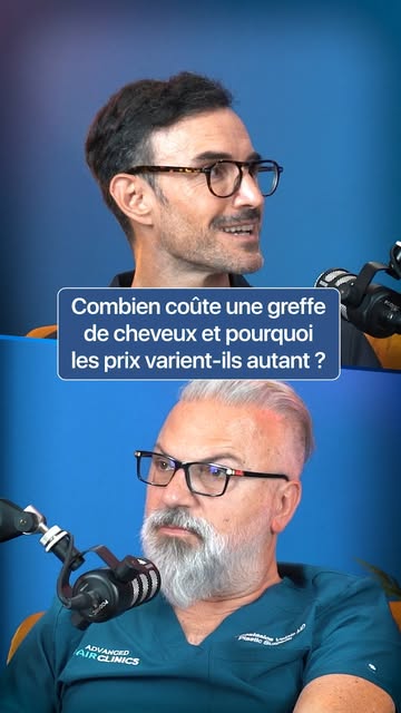 Pourquoi les prix d’une greffe de cheveux varient-ils autant ? Le @dr.a_vekris (+4000 greffes réalis