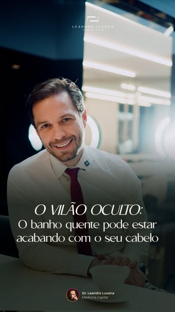 A água quente está sabotando o volume do seu cabelo!
ㅤ
Como explico no vídeo, altas temperaturas rem