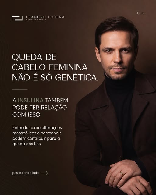 A queda de cabelo feminina vai muito além da genética. 
ㅤ
Muitas vezes, o problema está enraizado em