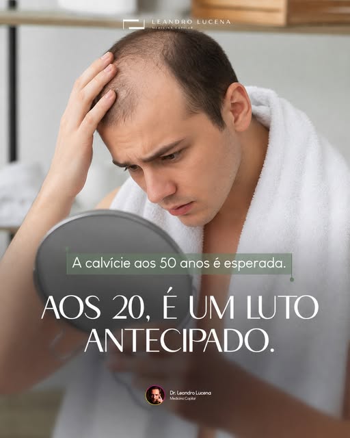 Eu recebo muitos jovens que deixaram de ir à praia, que não tiram o boné nem para comer e que evitam