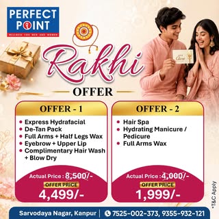 ✨ Celebrate Rakhi with a little self-care and a lot of pampering! ✨💖

This Raksha Bandhan, treat yo
