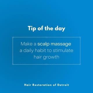 #HairTip! Make Scalp Massage a Habit:
Try a 5-minute scalp massage daily as a simple method to not o