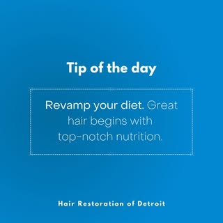 #HairTip! Revamp Your Diet:
Great hair begins with top-notch nutrition. Maintaining healthy skin and
