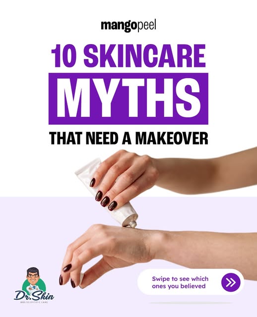 10 Skincare Myths That Need a Makeover

Skincare advice is everywhere, but not everything you hear i