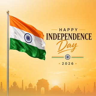 Happy Independence Day, India! 🇮🇳

Today, we celebrate the spirit of freedom, unity, and the count