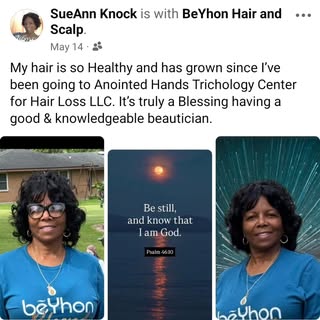 WE LOVE WHEN OUR CLIENTS REP THEIR MOTIVATIONAL MERCH!! #beYhonBlessed #anointedhandshair #helpforha