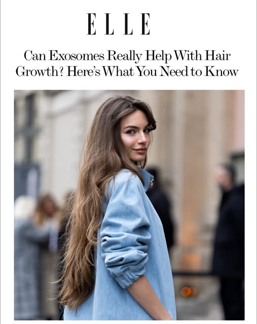 Did you catch Dr. Wise’s take on exosomes in @elleusa ? 

Exosomes have recently become a very buzzy