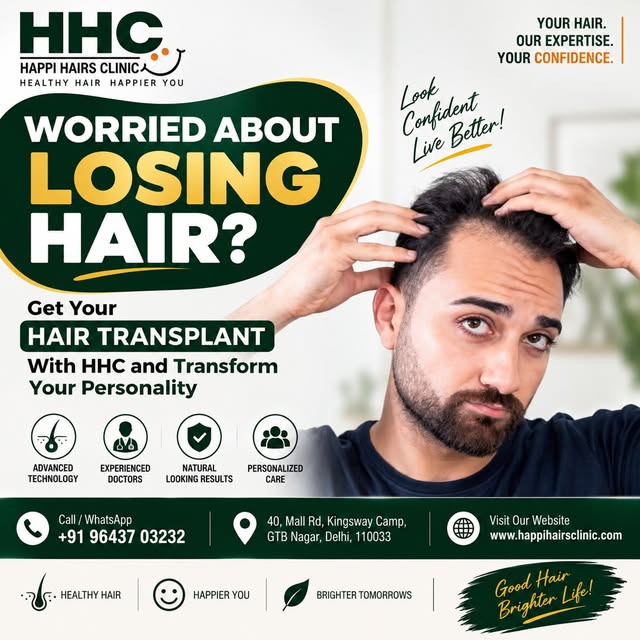 ✨ Worrying About Losing Hair? ✨

Hair loss can affect more than your appearance—it can affect your c