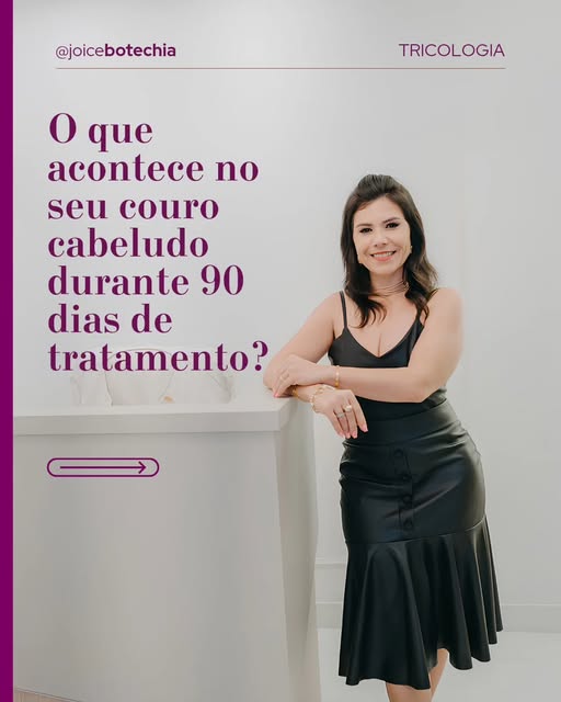 O que acontece no seu couro cabeludo durante 90 dias de tratamento? 

Arraste para entender as fases