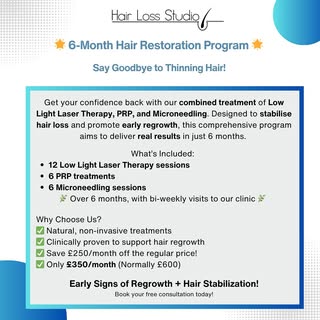 #hairrestoration #hairregrowth #prp #laserhairtherapy #hairgoals #thickerhair #haircare #hairtransfo