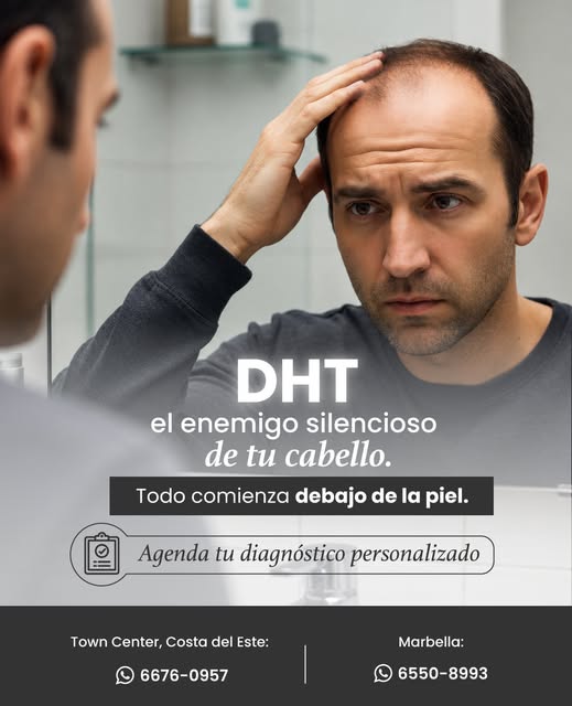Factores como la DHT, la acción de la 5α-reductasa y la predisposición genética pueden afectar el fo
