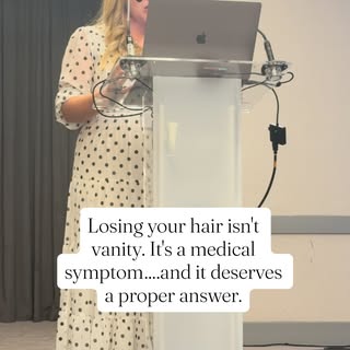 I’ll say it a little louder for the women at the back: worrying about your hair is not vanity.

Hair