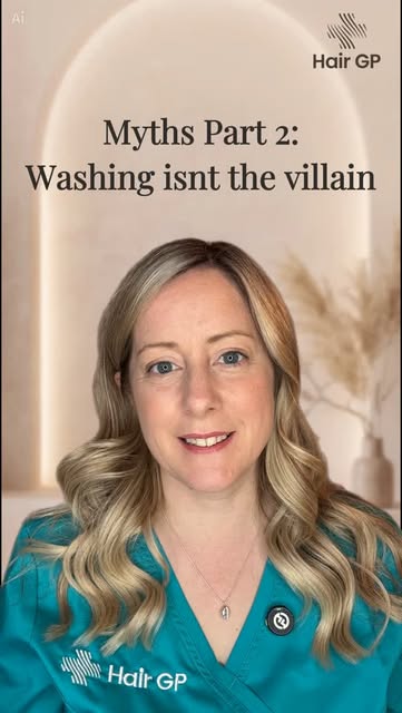 Washing isn't the villain. Three more hair loss myths busted....because real answers come from the i