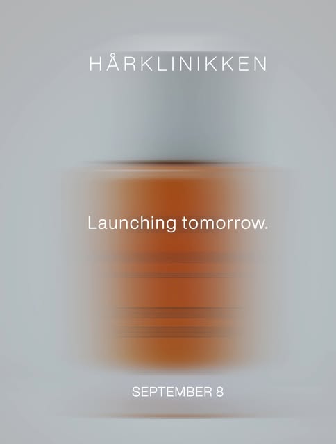 Coming tomorrow, our clinically-studied formula for optimizing conditions for hair growth
