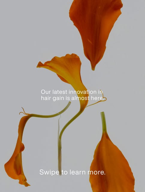 The countdown begins. Our latest innovation for hair gain arrives in one week. Join the waitlist via