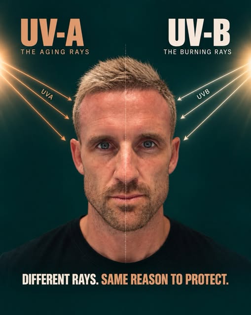 UV-A ages. UV-B burns. ☀️

It’s a simple way to remember the difference, but there’s an important re