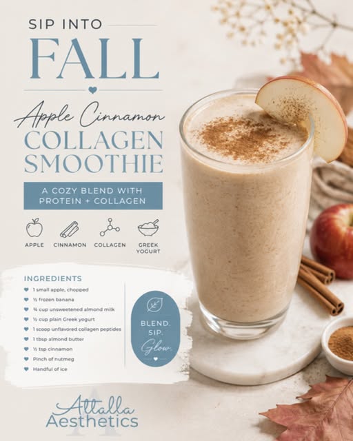 Fall flavor with a beauty-inspired twist. 🍎🍂

Try this Apple Cinnamon Collagen Smoothie for an eas