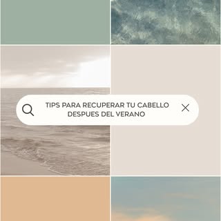 🌞🌊 Tu cabello sufrió después de las vacaciones?
.
Sol, mar y alberca pueden dejarlo seco, opaco y 