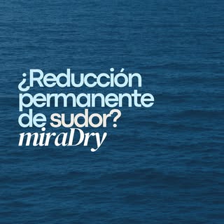 ¿Sudas más de lo normal? 😓
MiraDry® es la solución definitiva para reducir el sudor, el mal olor y 