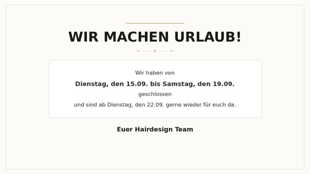 #friseur #urlaub #schweinfurt #werneck #würzburg