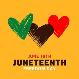 In honor of Juneteenth, we’re celebrating freedom, wellness, and community ❤️💛💚

Join us as we giv