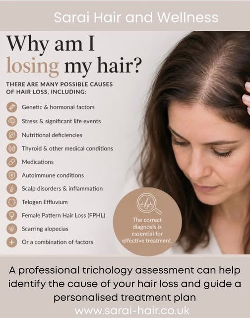 Why are you losing your hair?

Hair loss can have many different causes and identifying the underlyi