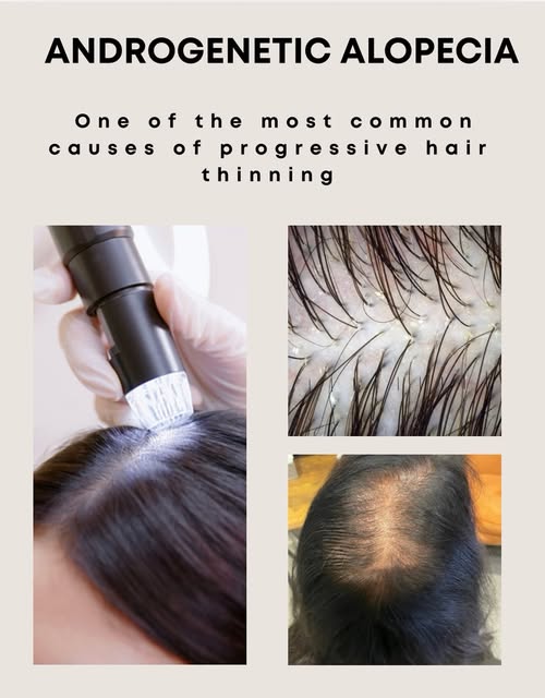 Androgenetic Alopecia (AGA), also known as female or male pattern hair loss, is one of the most comm